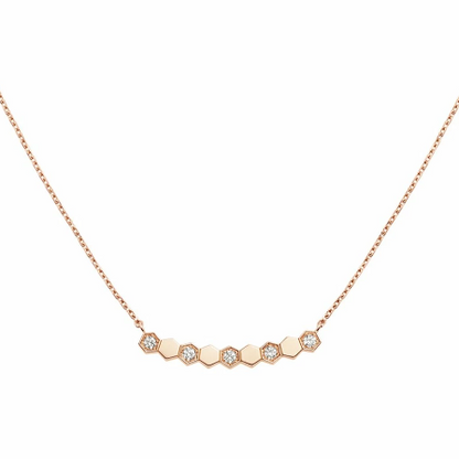 [OAKJURI Jewelry]BEE MY LOVE DIAMOND NECKLACE