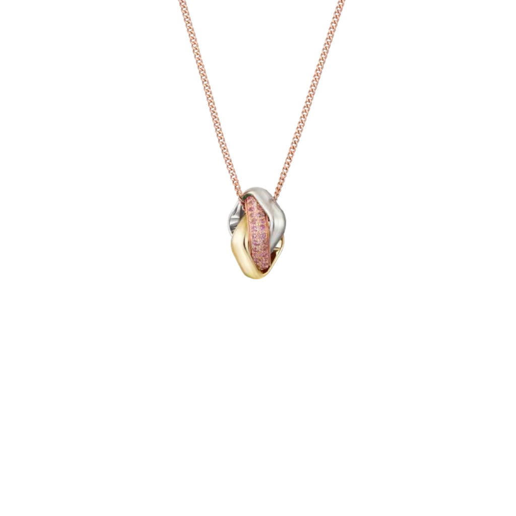 [OAKJURI Jewelry] TRINITY CUSHION NECKLACE COLLECTION