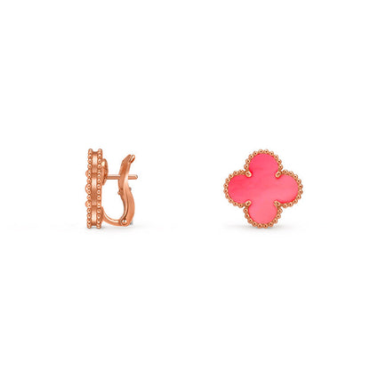 [OAKJURI Jewelry]CLOVER 15MM MOP EARRINGS COLLECTION