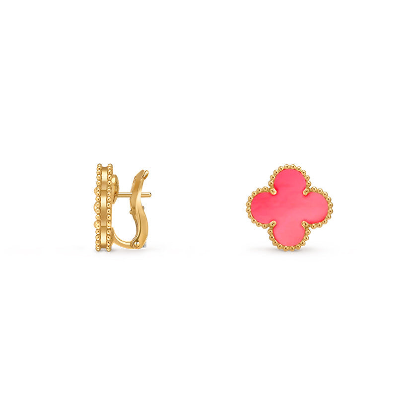 [OAKJURI Jewelry]CLOVER 15MM MOP EARRINGS COLLECTION