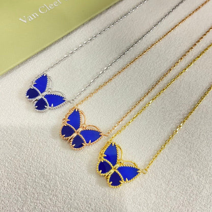 [OAKJURI Jewelry] 2026 NEW LUCKY BUTTERFLY 1 MOTIFS NECKLACE