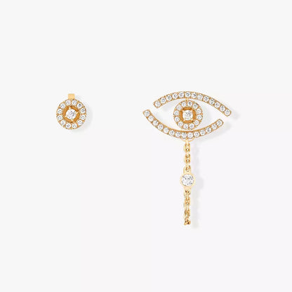[OAKJURI Jewelry]Lucky Eye Diamond Earrings