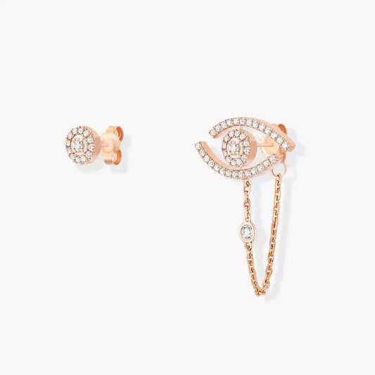 [OAKJURI Jewelry]Lucky Eye Diamond Earrings