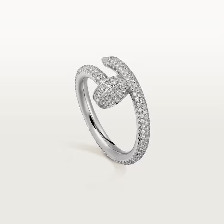 [OAKJURI Jewelry] JUSTE RING 2.6MM FULL DIAMOND