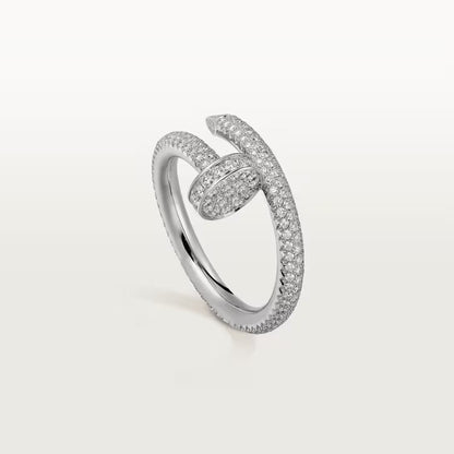 [OAKJURI Jewelry] JUSTE RING 2.6MM FULL DIAMOND