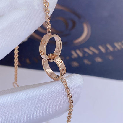 [OAKJURI Jewelry] LOVE BRACELET DOUBLE RING