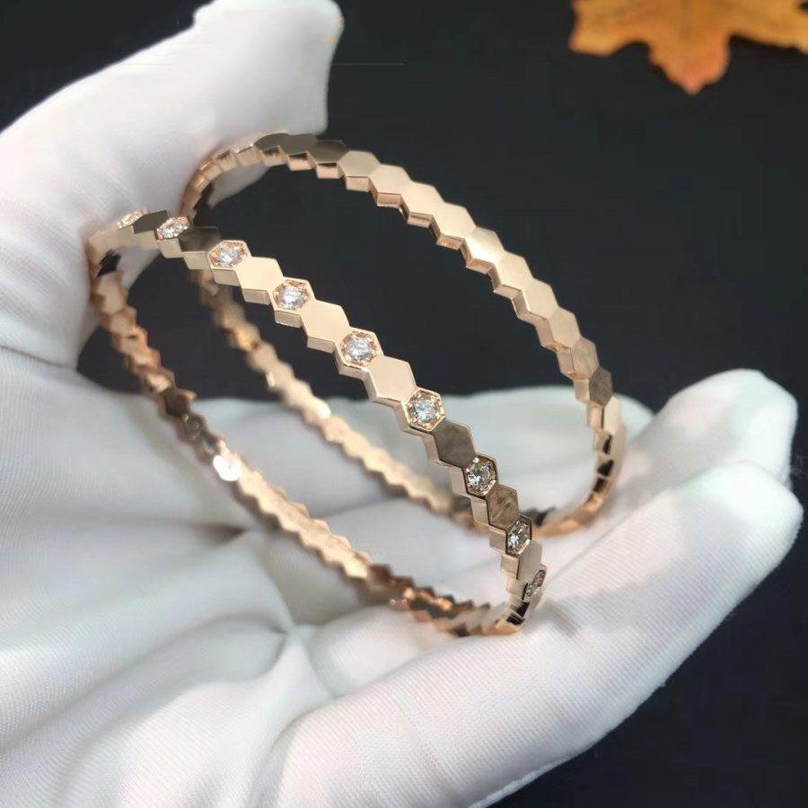 [OAKJURI Jewelry]BEE LOVE SILVER DIAMOND BRACELET