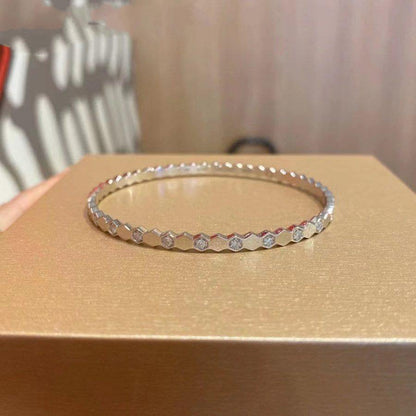 [OAKJURI Jewelry]BEE LOVE SILVER DIAMOND BRACELET