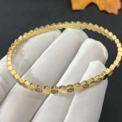 [OAKJURI Jewelry]BEE LOVE GOLD DIAMOND BRACELET