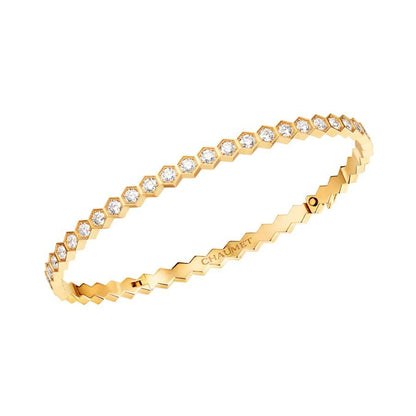 [OAKJURI Jewelry]BEE LOVE GOLD BRACELET FULL DIAMOND
