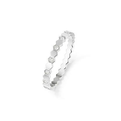 [OAKJURI Jewelry]BEE LOVE RING SILVER DIAMOND