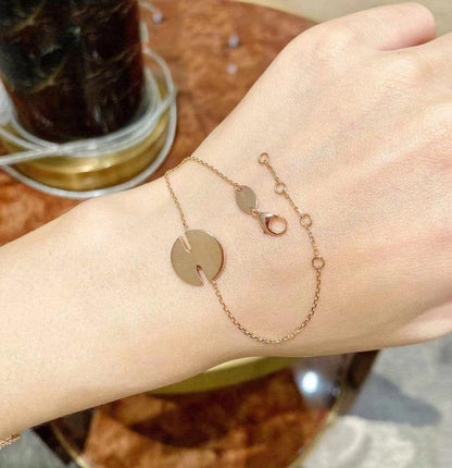 [OAKJURI Jewelry]JEUX DE BRACELET MOP PINK GOLD DIAMONDS