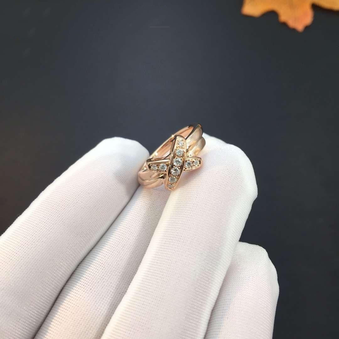 [OAKJURI Jewelry]JEUX DE PINK GOLD DIAMOND RING