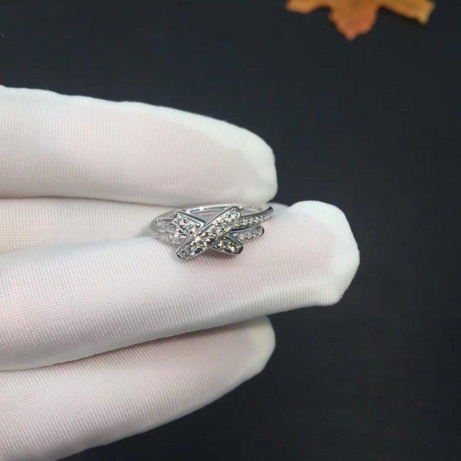 [OAKJURI Jewelry]JEUX DE SILVER DIAMOND RING