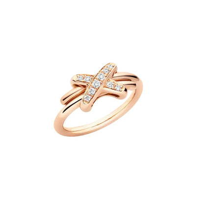 [OAKJURI Jewelry]JEUX DE PINK GOLD DIAMOND RING