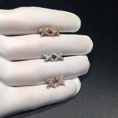 [OAKJURI Jewelry]JEUX DE DIAMOND EARRINGS