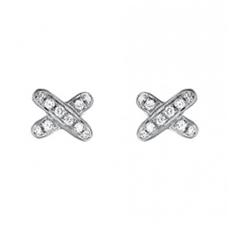 [OAKJURI Jewelry]JEUX DE DIAMOND EARRINGS