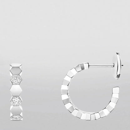 [OAKJURI Jewelry]Hollow Design Four-Leaf Clover Flower Shape Ring