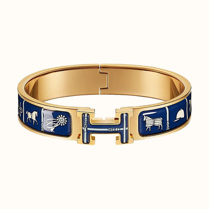 [OAKJURI Jewelry]H COUVERTURES DARK BLUE BRACELET