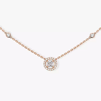 [OAKJURI Jewelry]Diamond Necklace 0,20ct Brilliant Shape Joy