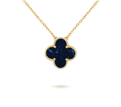 [OAKJURI Jewelry]CLOVER 15MM SINGLE FLOWER NECKLACE COLLECTION