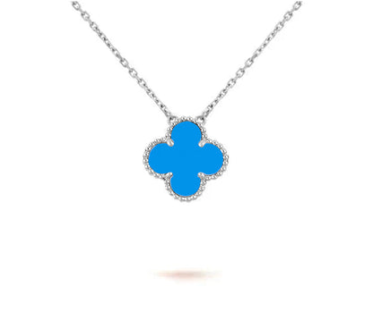 [OAKJURI Jewelry]CLOVER 15MM NECKLACE SILVER COLLECTION