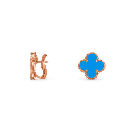[OAKJURI Jewelry]CLOVER 15MM MOP EARRINGS COLLECTION