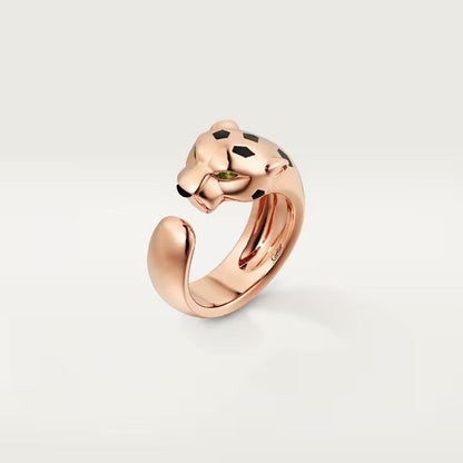 [OAKJURI Jewelry] PANTHERE SPOTTED MEDIUM RING