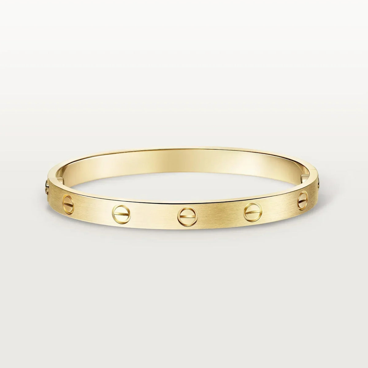 [OAKJURI Jewelry] CLASH & Clover Laser 5-Motif & LOVE Brushed Bracelet Stack Set