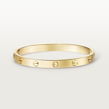 [OAKJURI Jewelry] Clover & Love & Juste 3-Piece Gold Bracelet Stack Set