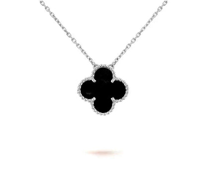 [OAKJURI Jewelry]CLOVER 15MM NECKLACE SILVER COLLECTION