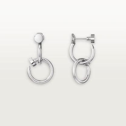 [OAKJURI Jewelry] JUSTE NO DIAMOND DOUBLE EARRINGS