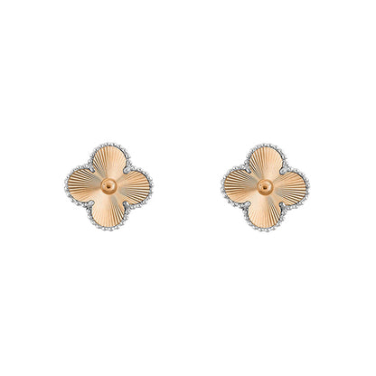 [OAKJURI Jewelry]CLOVER SILVER 15MM EARRINGS COLLECTION