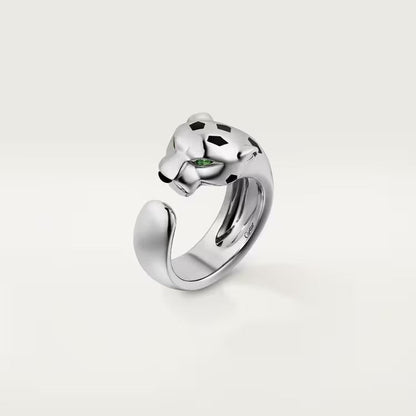 [OAKJURI Jewelry] PANTHERE SPOTTED MEDIUM RING