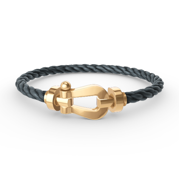 [OAKJURI Jewelry]FORCE LARGE HORSESHOE NO DIAMOND BRACELET GOLD