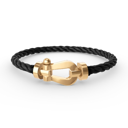 [OAKJURI Jewelry]FORCE LARGE HORSESHOE NO DIAMOND BRACELET GOLD
