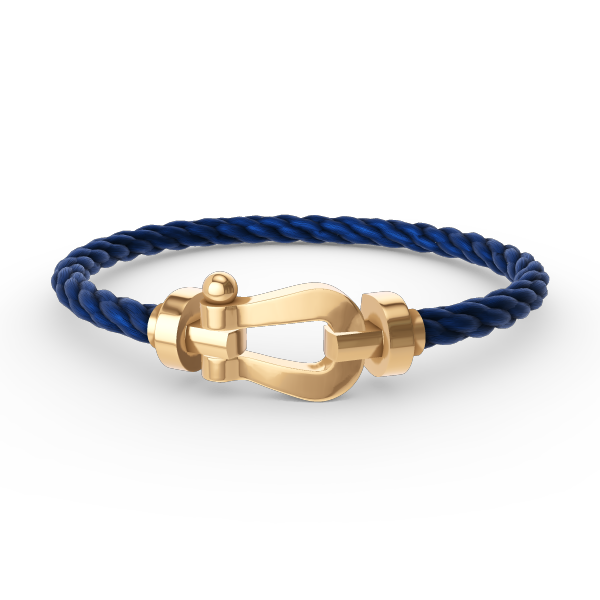 [OAKJURI Jewelry]Force Horseshoe & Clover 5 Motifs Bracelet Stack Set