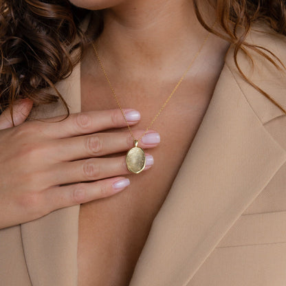 Custom Fingerprint Necklace