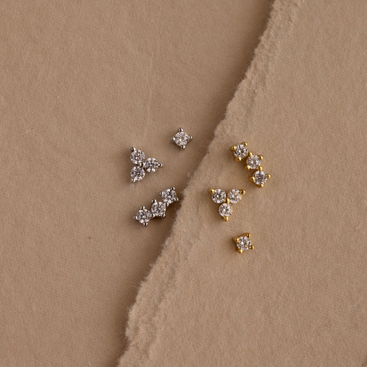 Constellation Flat Back Stud Set