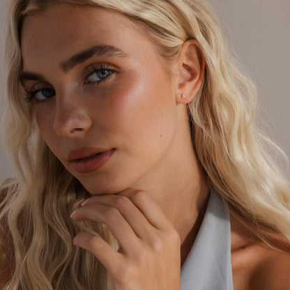 Opal Cluster Flatback Studs