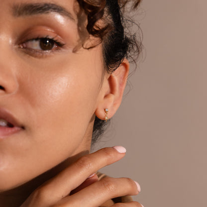 Diamond Star Flatback Studs