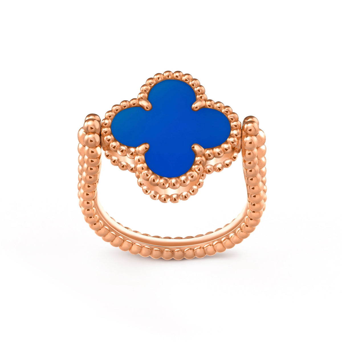 [OAKJURI Jewelry]CLOVER RIVERSIBLE RING ROSE GOLD COLLECTION