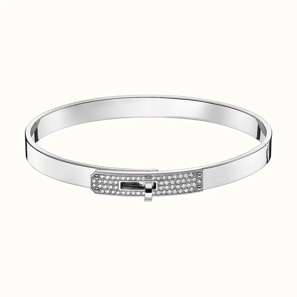 [OAKJURI Jewelry]KELLY SILVER DIAMOND BRACELET