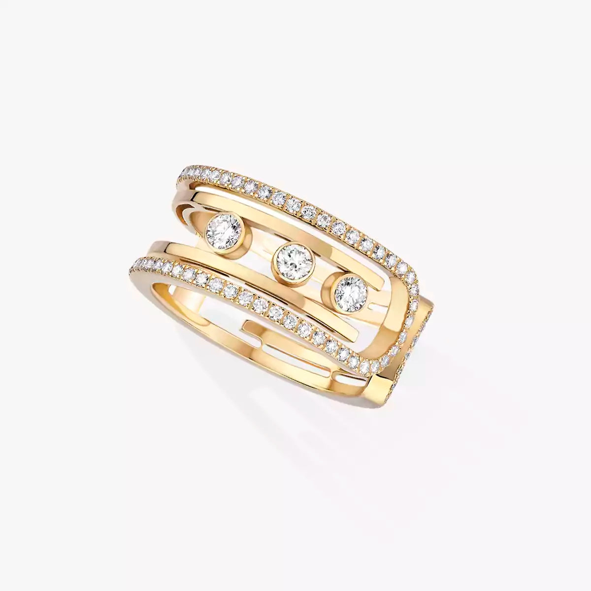 [OAKJURI Jewelry]Move 10th Diamond Ring in Gold