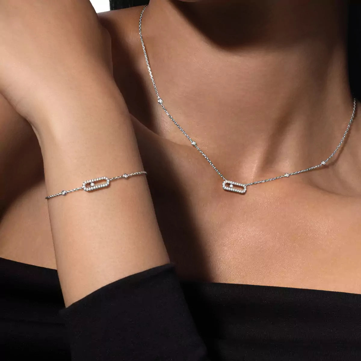 [OAKJURI Jewelry]Move Uno Necklace