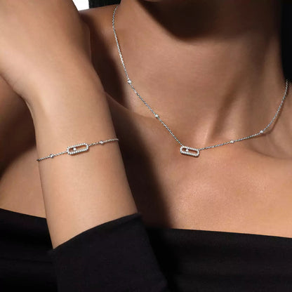[OAKJURI Jewelry]Move Uno Necklace