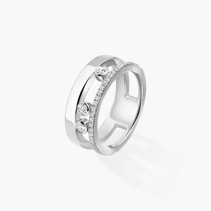 [OAKJURI Jewelry]Move Romane Diamond Ring