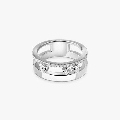 [OAKJURI Jewelry]Move Romane Diamond Ring