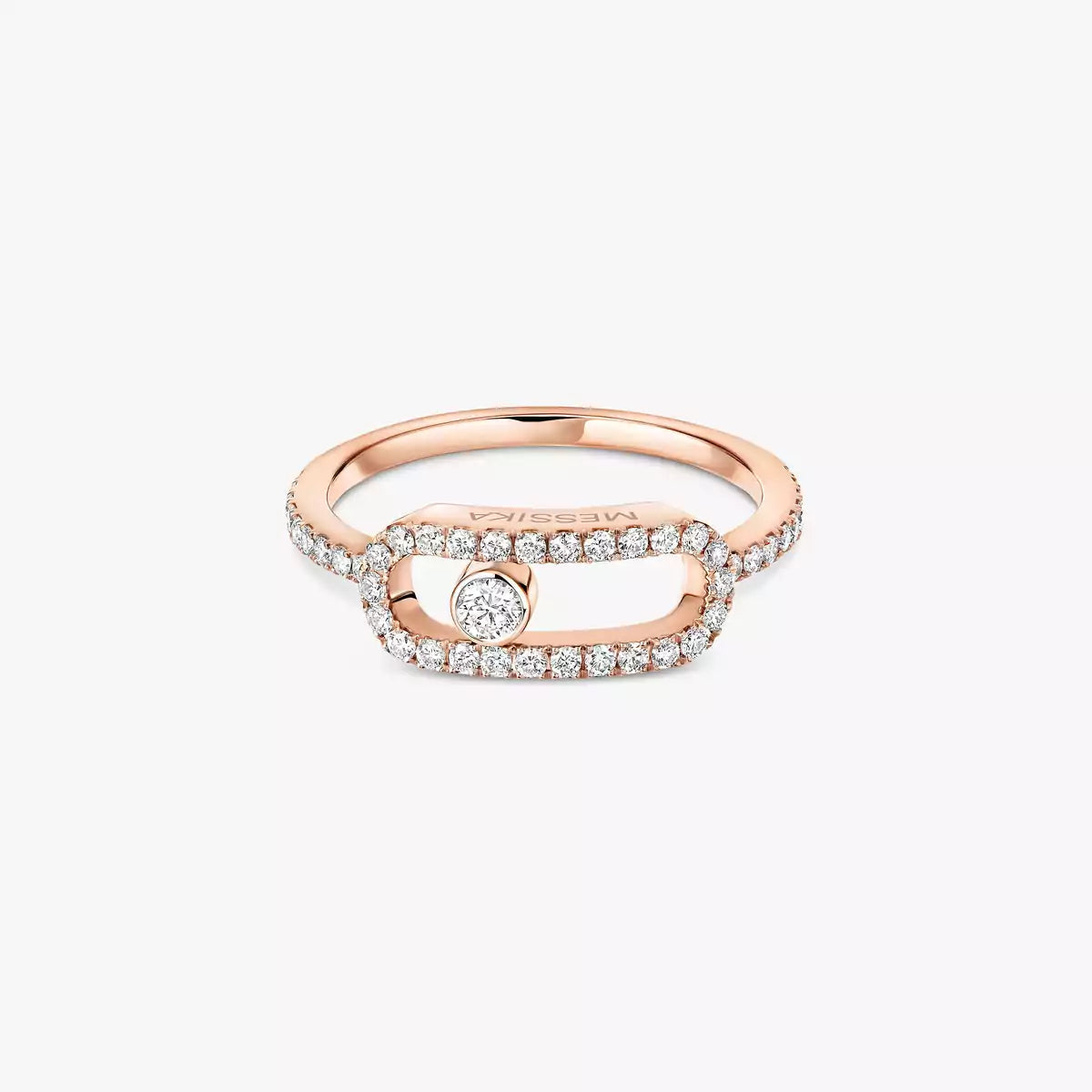 [OAKJURI Jewelry]Move Uno Diamond Ring in Gold