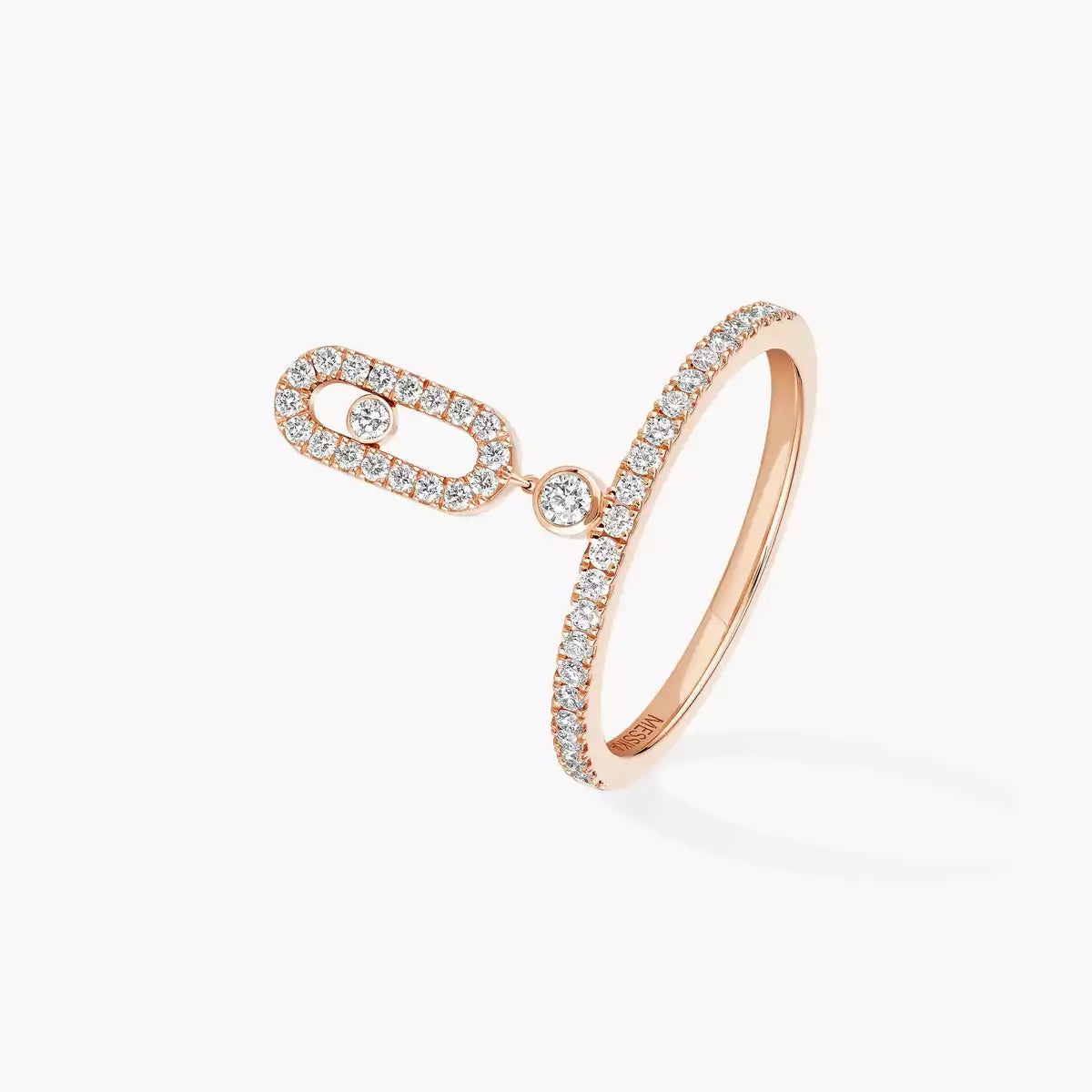 [OAKJURI Jewelry]Move Uno Diamond Ring